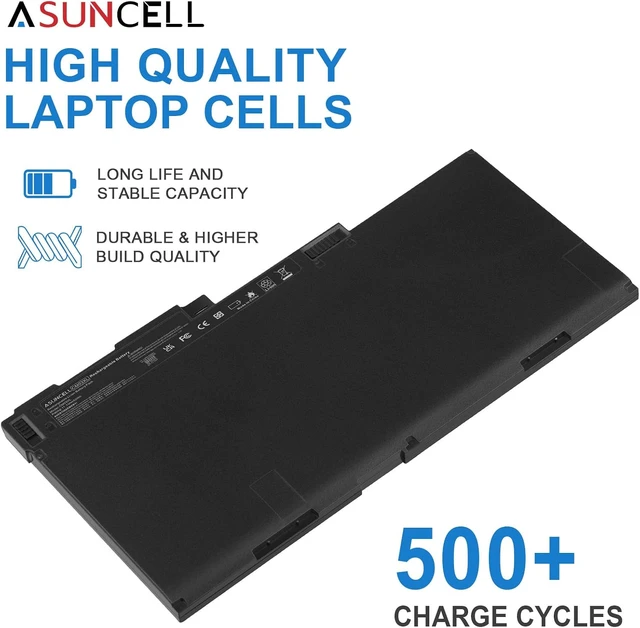 Alt view image 7 of 7 - CM03 CM03XL Laptop Battery fit HP EliteBook 740 745 750 755 840 845 850 855 G1 G2 Series, fit HP ZBook 14 15u, P/N: HSTNN-DB4Q HSTNN-L11C-5 HSTNN-LB4R 717376-001 CM03050XL Notebook Laptop Battery