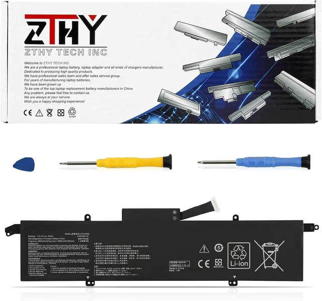 Main image of C41N1908 Laptop Battery Replacement for Asus ROG Zephyrus G14 GA401 GA401Q