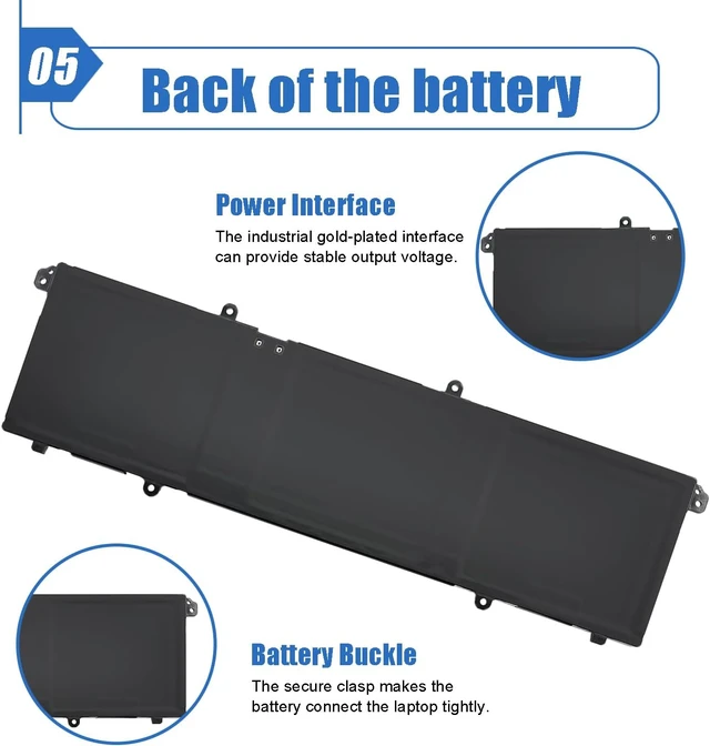 Alt view image 7 of 7 - 70Wh C31N2105 Laptop Battery Replacement for ASUS VivoBook 14X OLED X1403ZA VivoBook S 16X M5602QA S5602ZA S1503QA S3502ZA S5402ZA S5602ZA K6602HE M6500QF F1603ZA Series 0B200-04140000 11.61V 5895mAh