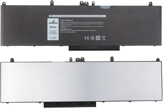 Alt view image 4 of 6 - WJ5R2 11.4V 84Wh Battery Compatible with Dell Precision 3510 M3510
