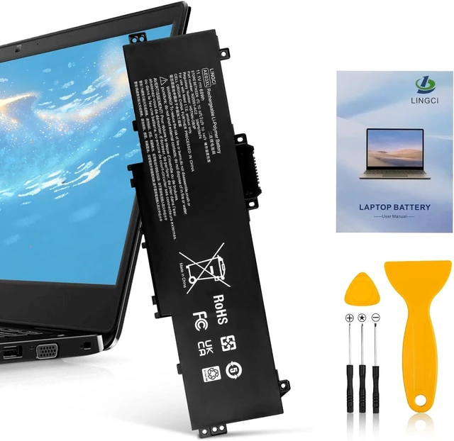 Main image of AE03XL Laptop Battery Replacement for Hp 15.6 inch PC 15-FC0000 Series Notebook N21969-005 TPN-DB1N N20951-2D1 AE03041XL 68Wh
