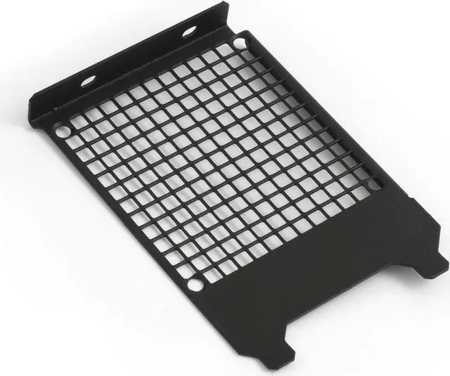 Main image of Turn 4x Full-Height PCIe Slots into 1x 80mm Fan | Improve GPU Airflow | Universal for PC Cases and 80mm Fans | PCI Slot Cover Bracket | Matte Black