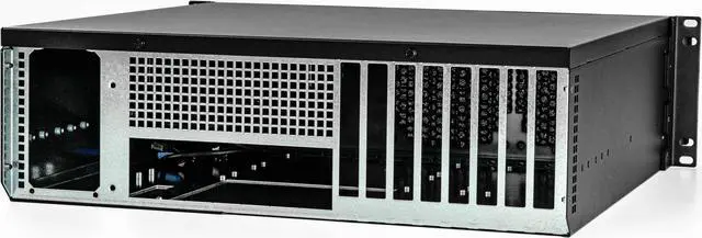 Alt view image 4 of 5 - Sliger CX3170a XL | 3U 17" Deep Rackmoun Chassis | SFX PSU | EATX Motherboard |  3x 3.5" HDD's, 1x 2.5" SSD's, or 7x 2.5" SSD | 8x PCIe Slots | Gaming PC | Made In USA