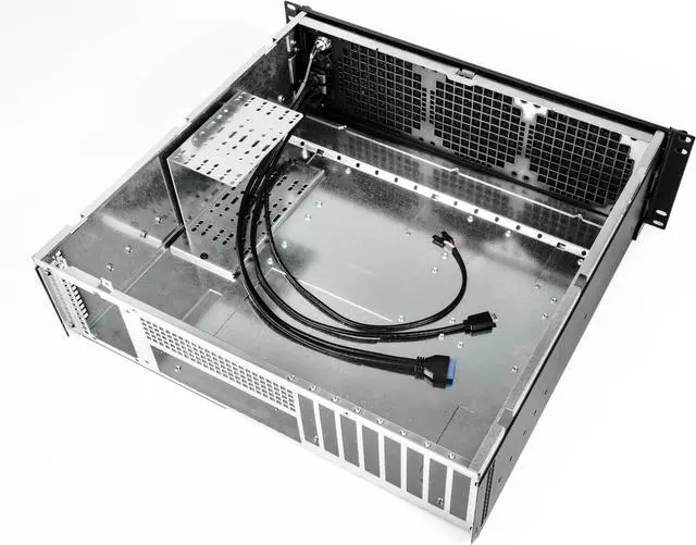 Alt view image 3 of 5 - Sliger CX3170a XL | 3U 17" Deep Rackmoun Chassis | SFX PSU | EATX Motherboard |  3x 3.5" HDD's, 1x 2.5" SSD's, or 7x 2.5" SSD | 8x PCIe Slots | Gaming PC | Made In USA