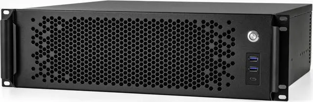 Main image of Sliger CX3171a XL| 17" Deep 3U Rackmount Chassis | SFX PSU | EATX/CEB/EEB Motherboard | 3-Slot GPU on PCIe 4.0 Riser| Bracket for 3x 3.5 HDD or 6x 2.5 SSD + 1x 2.5 SSD Mount | Made IN USA