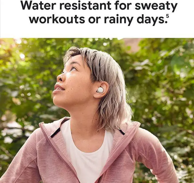 Alt view image 12 of 20 - Google Pixel Buds A-Series True Wireless In-Ear Headphones, Dark Olive (GA02372-US)