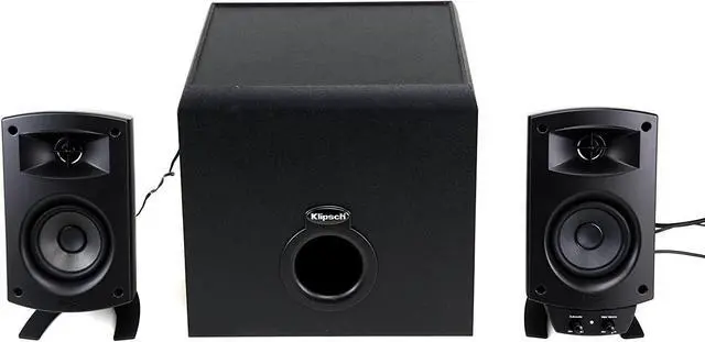 Alt view image 10 of 15 - Klipsch ProMedia 2.1 Computer Speaker System