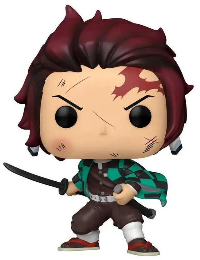 Alt view image 5 of 5 - Funko POP and TEE Demon Slayer Tanjiro BL XL - 62494