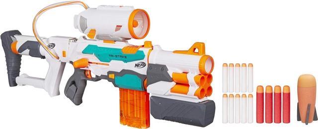 Alt view image 6 of 12 - NERF N-Strike Modulus Tri-Strike Blaster