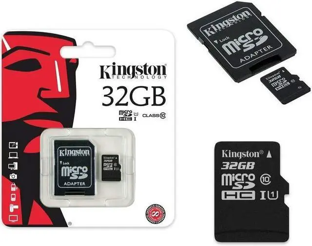 Alt view image 6 of 12 - Kingston Technology Canvas Select 32GB Class 10 UHS-I microSDHC Memory Card with SD Adapter