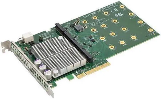 Alt view image 7 of 9 - Supermicro AOC-S3008L-L8I 12Gb/s Eight-Port SAS Internal RAID Adapter