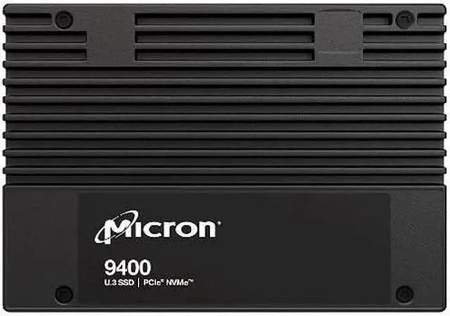 Main image of Micron MTFDKCC12T8TGJ-1BC1ZABYY Hard Drive 12.8TB SSD NVMe PCIe Gen4 U.3 15mm SED - 9400 MAX Series
