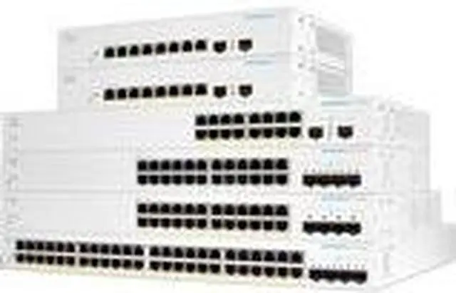 Main image of CBS350 Managed 8-port SFP, Ext PS, 2x1G
