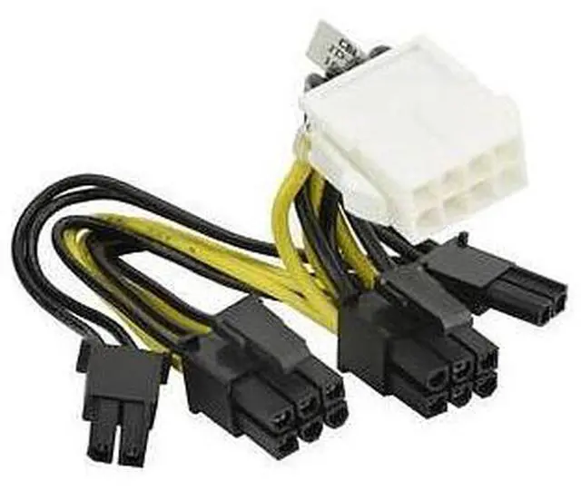 Main image of SMC CBL-PWEX-1040 Power Cable PWYCB For 2x4M/CPU To Two (2X3F+ 2x1F)/PCIe, P4.2, 5CM, 16/20AW
