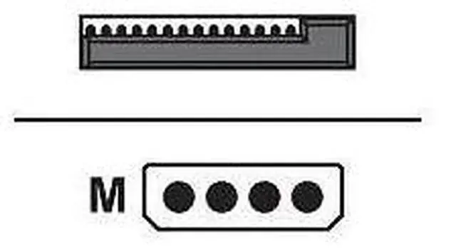 Main image of SMC CBL-0080L 5.90in SATA Power Adapter Cable PBFree