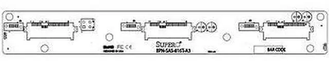 Main image of BPN-SAS-816T-A3 1U Hadoop HDD Backplane Board For 3x 3.5in SATA/SAS HDDs