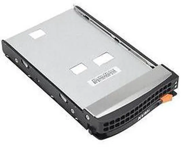 Main image of MCP-220-00116-0B Black Gen-5 3.5-To-2.5 NVMe Drive Tray, Orange Tab (For Hotswap NVMe Drive),RoHS / REACH