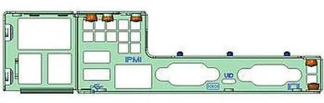 Main image of MCP-240-81911-0N Ultra I/O Rear Window For I4GXS-P With Chassis SC819U-T, 119U-T