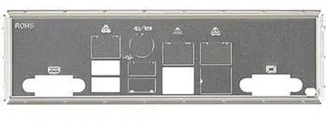 Main image of MCP-260-00042-0N Standard I/O Shield For X9 Motherboards