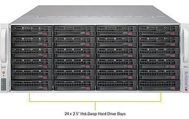 Main image of SYS-8048B-TR4FT 4U Barebone Quad Processor