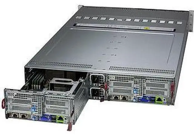 Main image of SYS-621BT-DNC8R BigTwin 2U Barebone 2-Node Dual Xeon Scalable Processors 5th/4th Generation And Xeon CPU Max Series