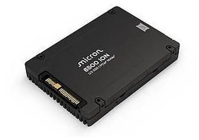 Main image of MTFDKCC30T7TGR-1BK1JABYY Hard Drive 30.72TB SSD NVMe PCIe Gen4 U.3 15mm TLC 1DWPD - 6500 ION Series