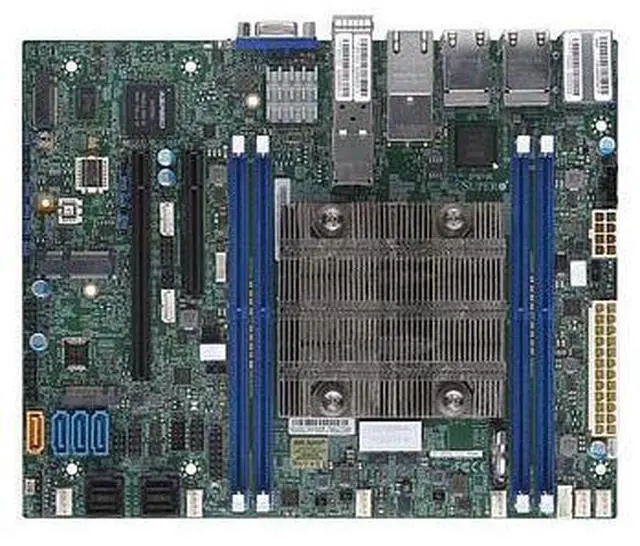Main image of X11SDV-12C-TP8F Motherboard Flex-ATX Xeon D-2166NT, 12-Core SoC (System On Chip), Up To 256GB ECC Reg DDR4 Memory