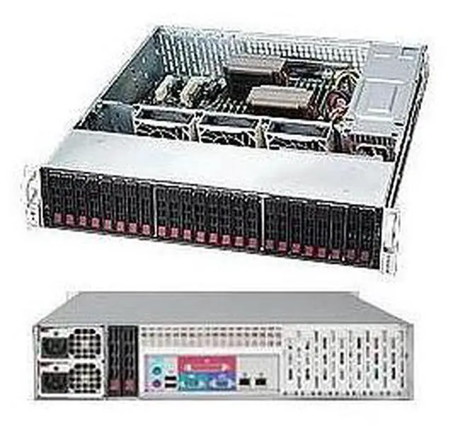 Main image of CSE-216BAC-R920LPB Server Chassis 2U Rackmount