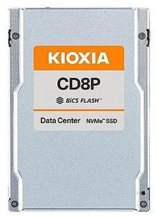 Main image of KCD8XPUG7T68 Hard Drive 7.68TB SSD PCIe 5.0 NVMe 2.0 2.5in 15mm SIE TLC 1DWPD - CD8P-R Series