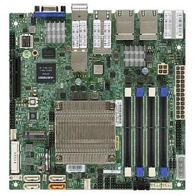 Main image of A2SDI-16C-TP8F Motherboard Mini-ITX Embedded Atom C3958 Processor