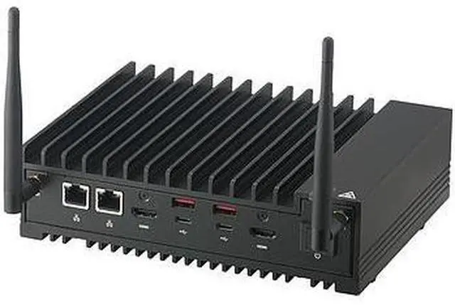 Main image of SYS-E100-13AD-G1 IoT Compact Fanless Complete Server Embedded Core I3-1215UE Processor Includes: 16GB Of Memory, 1x 256GB M.2 SATA SSD, And Dual-Port 2.5GbE Network Card With RJ45 Connectivity