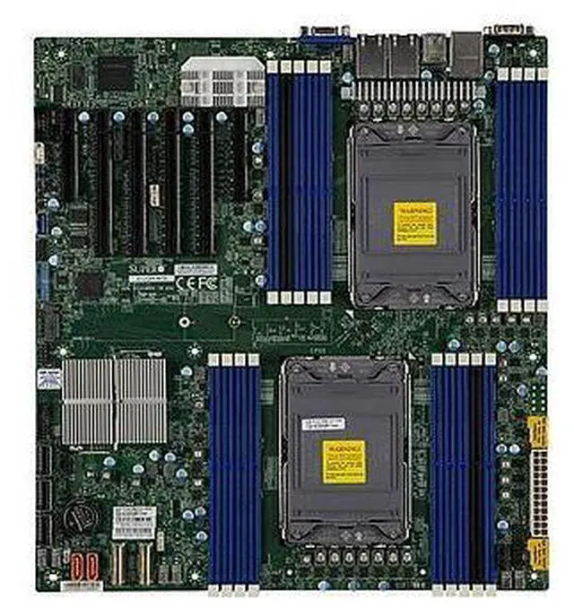 Main image of X12DPI-NT6 Motherboard E-ATX Dual Socket LGA-4189 (Socket P+) Xeon Scalable Processors 3rd Generation
