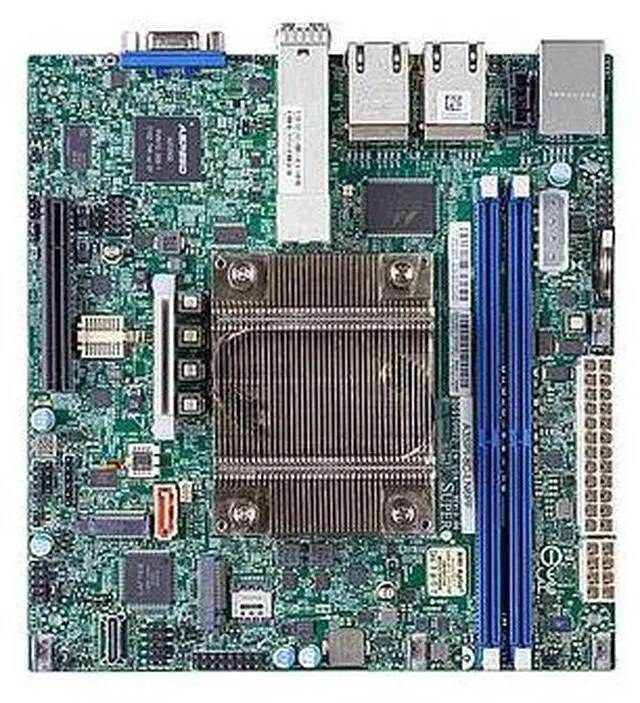 Main image of A3SPI-8C-LN6PF Motherboard Mini-ITX Embedded Atom Processor C5325
