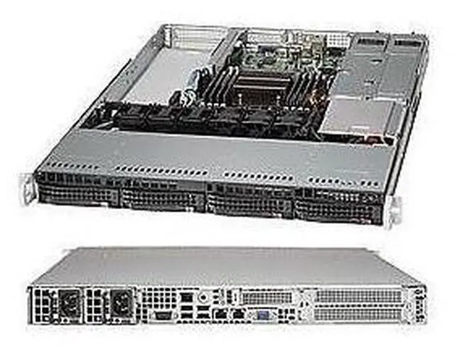 Main image of CSE-815TQ-R700WB Server Chassis 1U Rackmount