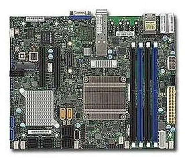 Main image of X10SDV-4C-7TP4F Motherboard Flex-ATX SoC Xeon D-1518 2.2GHz 4-Core, Single Socket FCBGA 1667