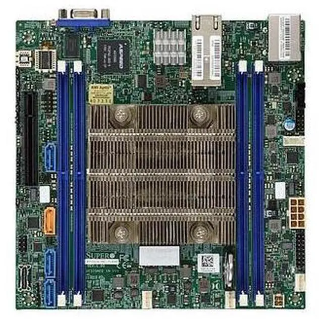 Main image of X11SDV-4C-TLN2F Motherboard Mini-ITX Xeon D-2123IT, 4-Core SoC (System On Chip)