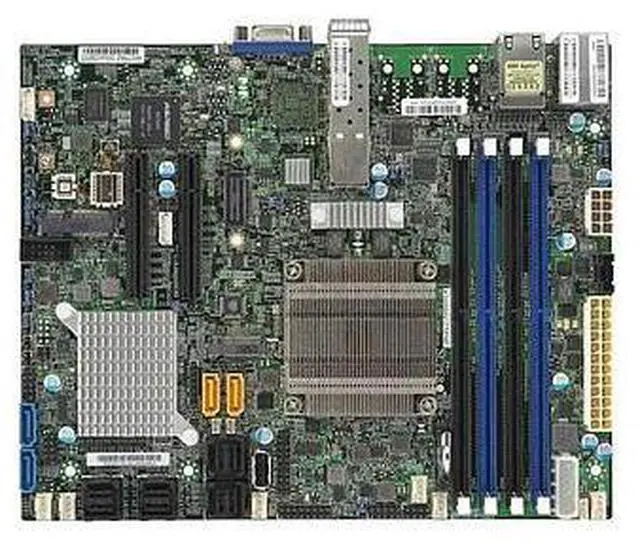 Main image of X10SDV-2C-7TP4F Motherboard Flex-ATX SoC Xeon D-1508 2.2GHz-2.6GHz 2-Core, Single Socket FCBGA 1667