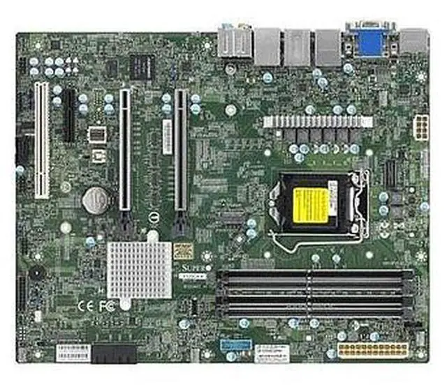Main image of X12SCA-F Motherboard ATX Single Socket LGA-1200 Xeon W-1200/Pentium/Celeron Processors And Core I9/I7/I5/I3 Processor 10th Generation