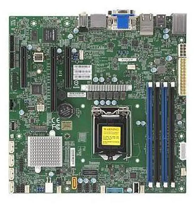 Main image of X11SCZ-F Motherboard UATX Single Socket H4 (LGA 1151) For 8th Generation Core Processors