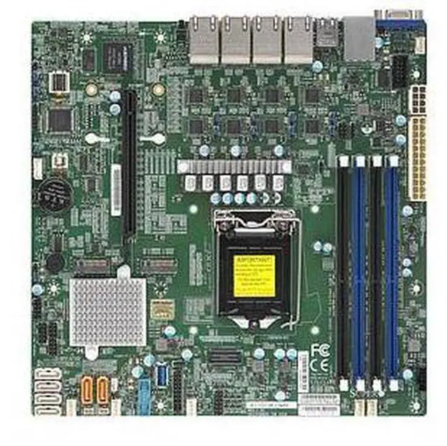 Main image of X11SCM-LN8F Motherboard MicroATX Single Socket H4 (LGA 1151)