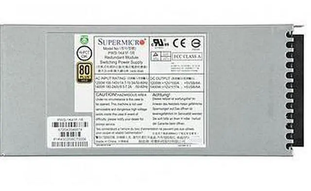 Main image of PWS-1K41F-1R Power Supply 1400W Gold Level W/ PM Bus