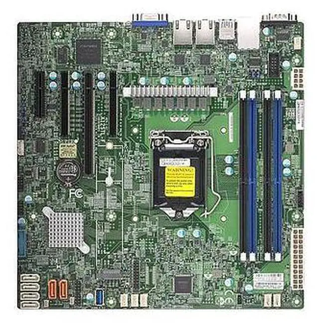 Main image of X12STL-F Motherboard Micro-ATX Single Socket LGA-1200 (Socket H5) For 10th Gen Pentium Processor, Xeon E-2300 Processor