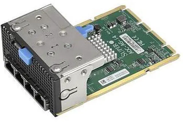 Main image of AOC-AG-I4 I350 Gigabit Ethernet Adapter Card - 4-Port 1Gbps RJ45 Connectors Advanced I/O Module (AIOM) OCP 3.0