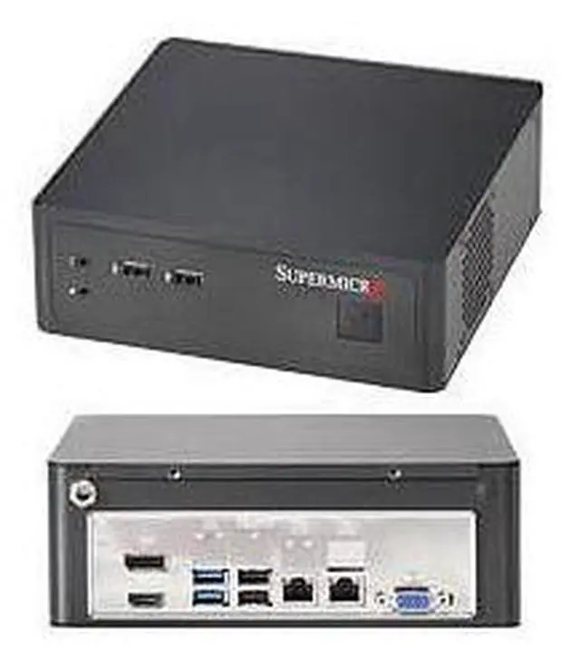 Main image of CSE-101i Mini-ITX Chassis For Core Or Atom, NO Power Supply, Optional 60W/80W DC-DC Power Adapter, 1x 2.5in HDD Tray (SC101i)