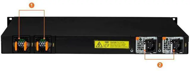 Alt view image 2 of 2 - SSE-G3748R-SONIC 25Gb Ethernet Switch Offers 48x1G, 6x 25G Uplink Ports Reverse Airflow (Back To Front)
