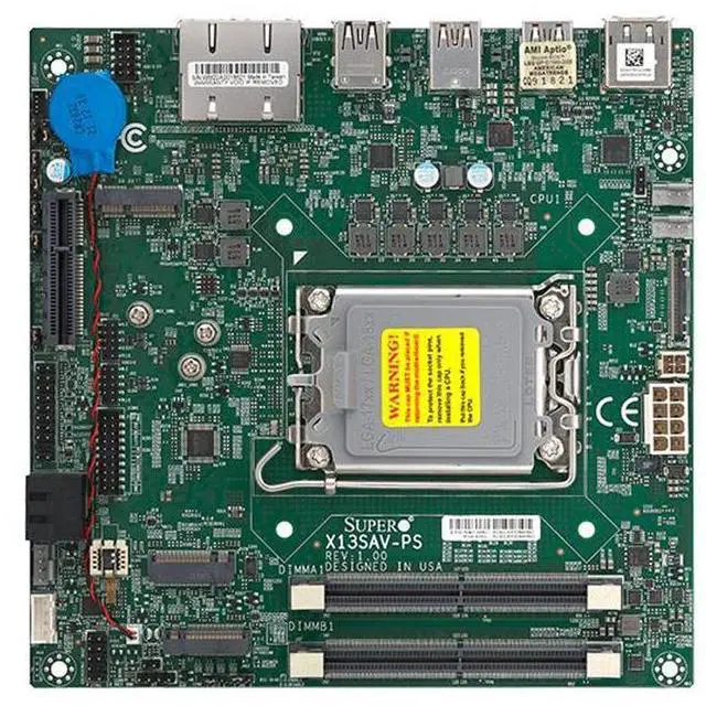 Alt view image 5 of 5 - SYS-E302-13AD IoT Fanless Single Core I3/Core I5/Core I7 UL/HL 12th Generation Or Celeron L Processor