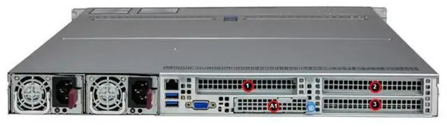 Alt view image 4 of 5 - AS-1115HS-TNR-02-G1 1U Hyper A+ Server Powered By EPYC 9454P Processor
