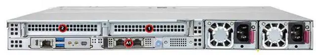 Alt view image 5 of 5 - SYS-112C-TN-G1 1U CloudDC Server Powered By One Xeon 6505P Processor