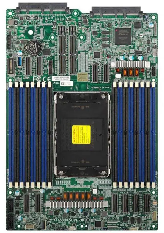 Alt view image 4 of 5 - SYS-112C-TN-G1 1U CloudDC Server Powered By One Xeon 6505P Processor