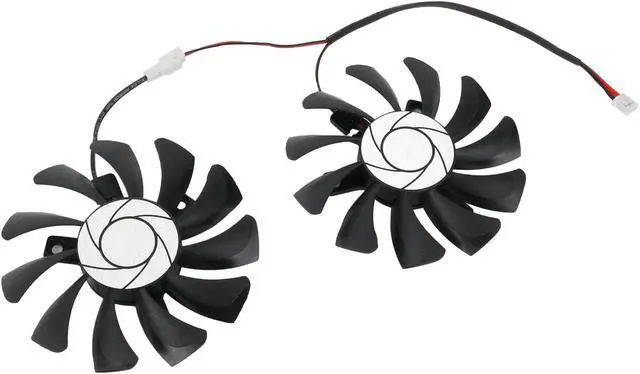 Alt view image 5 of 5 - 75MM HA8010H12F-Z GPU Cooler Fan Replacement For MSI GTX 1050 2GT OC 1050Ti 4GT Graphics Video Card Cooling Fans 2Pin eokCXOY